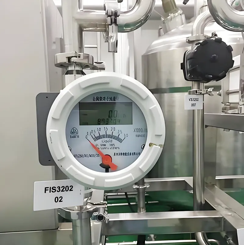 Rotâmetros utilizados na medição de vazão de processos sanitários Rotameters used in Sanitary process flow measurement