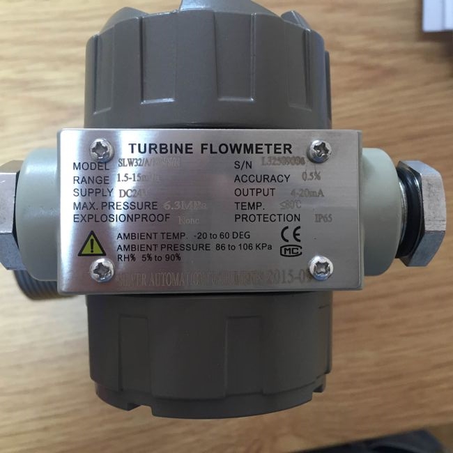 liquid turbine flow meter 