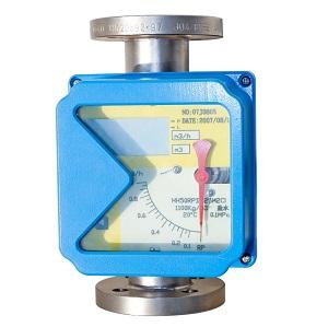 Medidor de vazão de área variável de tubo metálico / rotâmetro