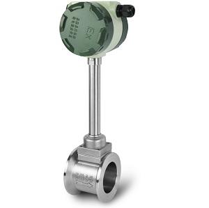 Sensor de fluxo de vórtice com saída de pulso
