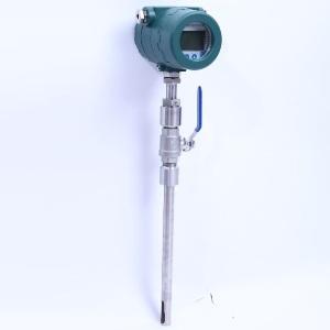 Medidor de fluxo de inserção de ar comprimido