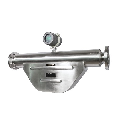 Medidor de vazão Coriolis de tubo curvo