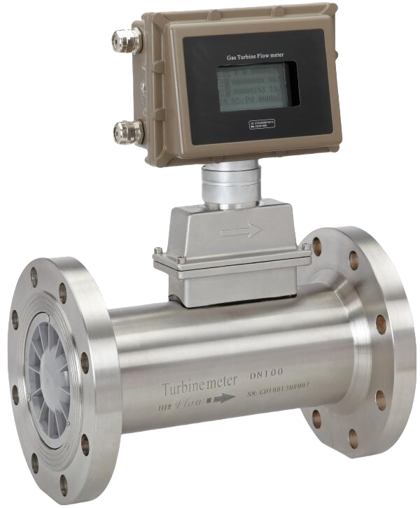 Medidor de vazão de turbina a gás