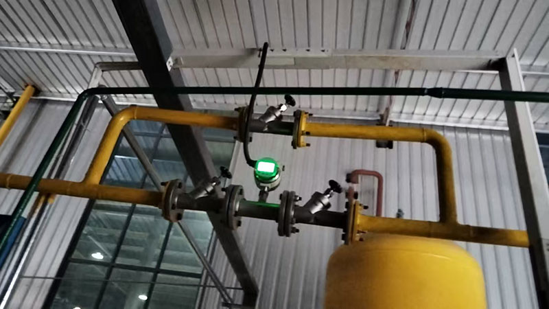 aplicação de medidor de vazão de biogás térmico thermal biogas flow meter application