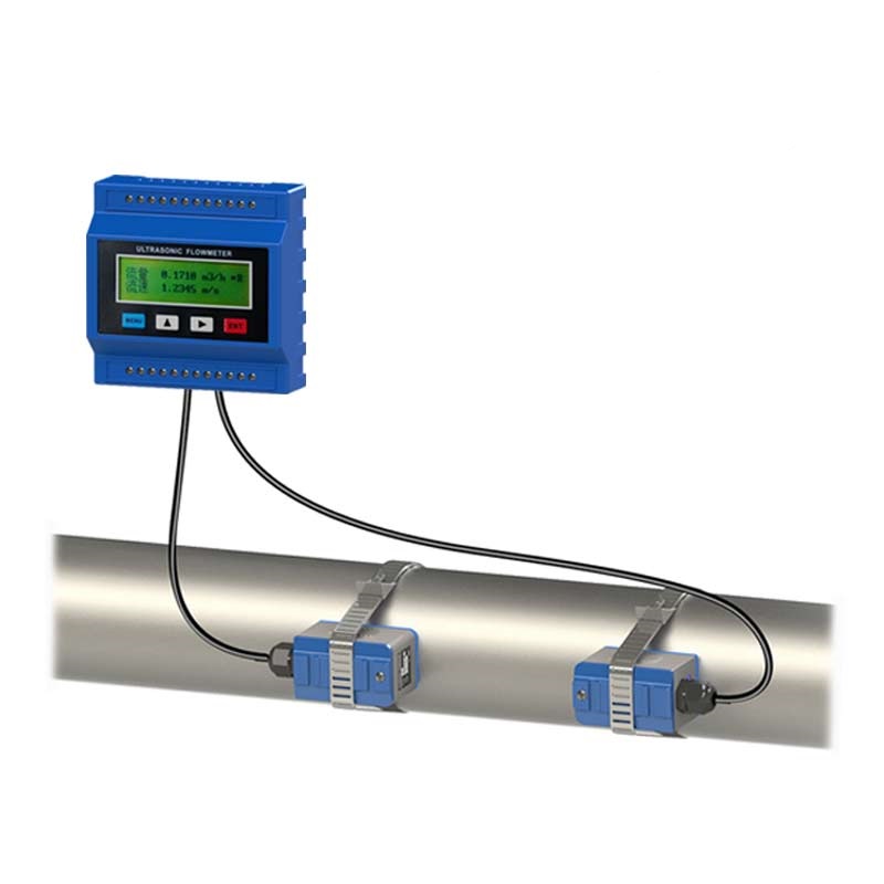 Clamp on flow meters