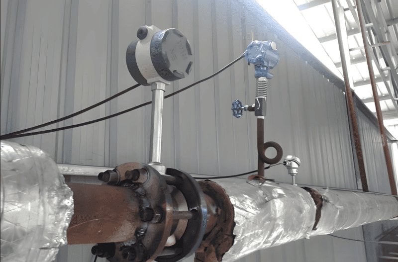medição de fluxo de vapor de alta temperatura high temperature steam flow measurement