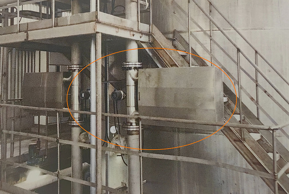 coriolis flow meter for high visocisty liquid