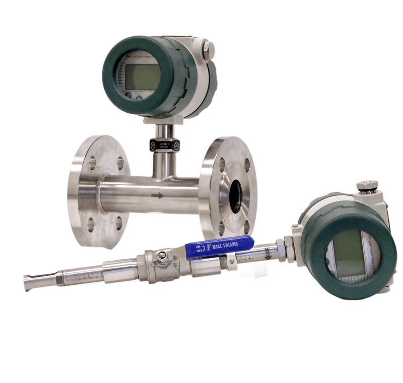 therml mass flow meter for gas