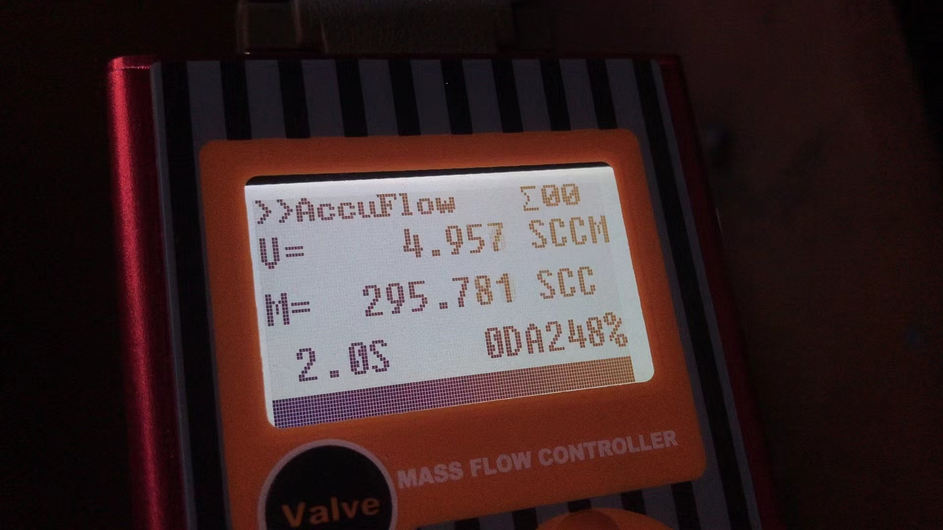 medidor de vazão sccm sccm flow meter
