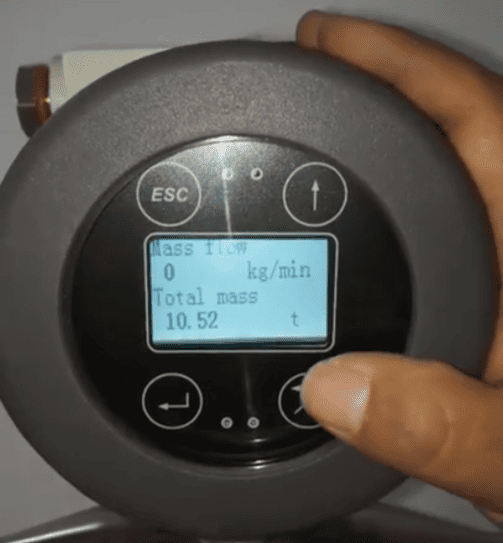 Unidade de vazão mássica Mass flow unit