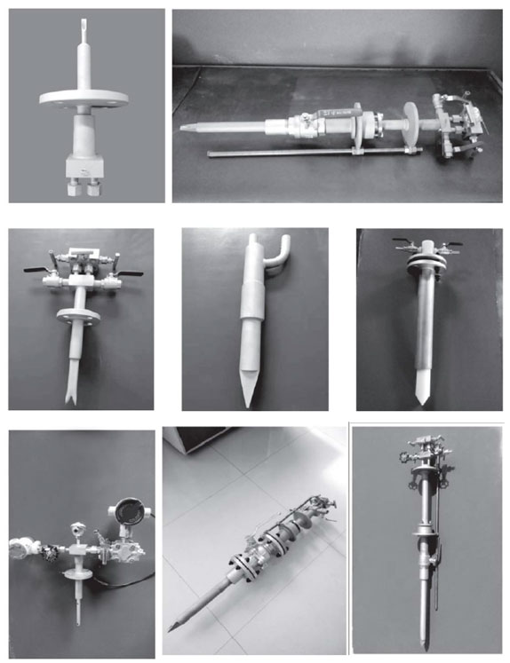 aparência do medidor de vazão do tubo piloto pilot tube flow meter looks