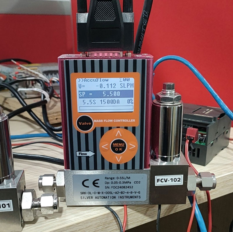 micro medidor de vazão de gás