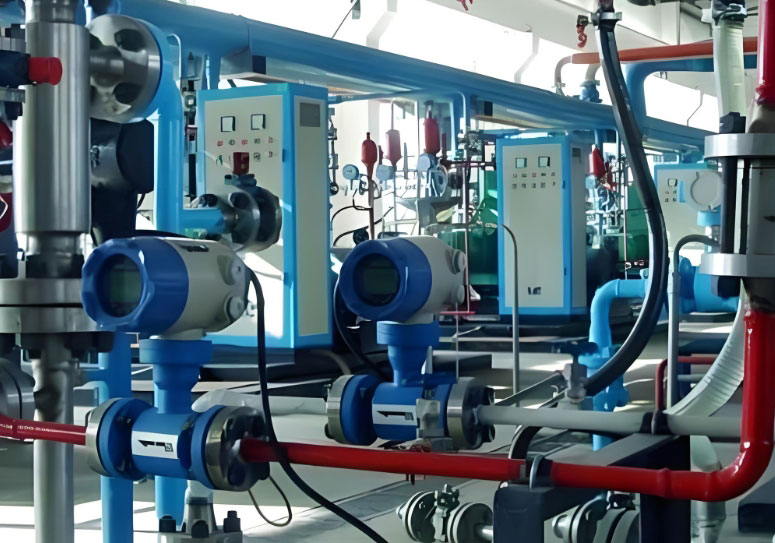 Medidor de vazão magnético para medição de glicol e água Magnetic flow meter for glycol and water measurement