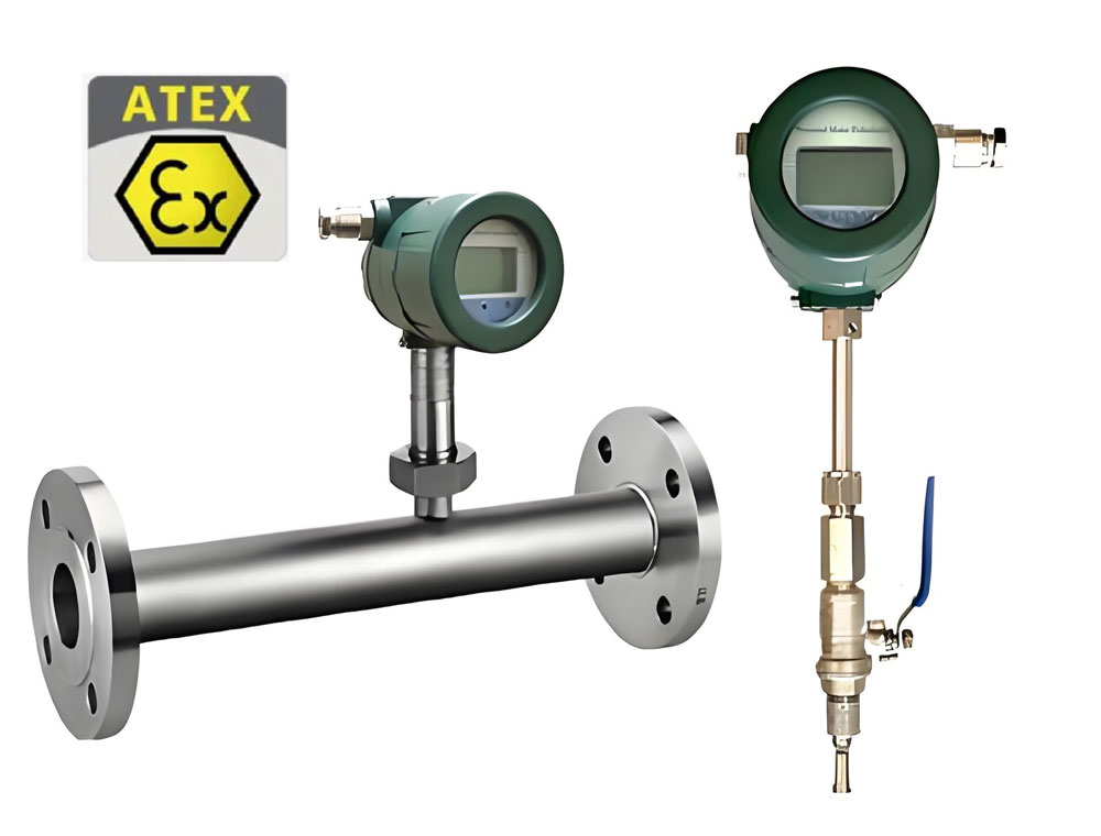 Medidor de vazão 02 com certificação ATEX ATEX certified 02 flow meter