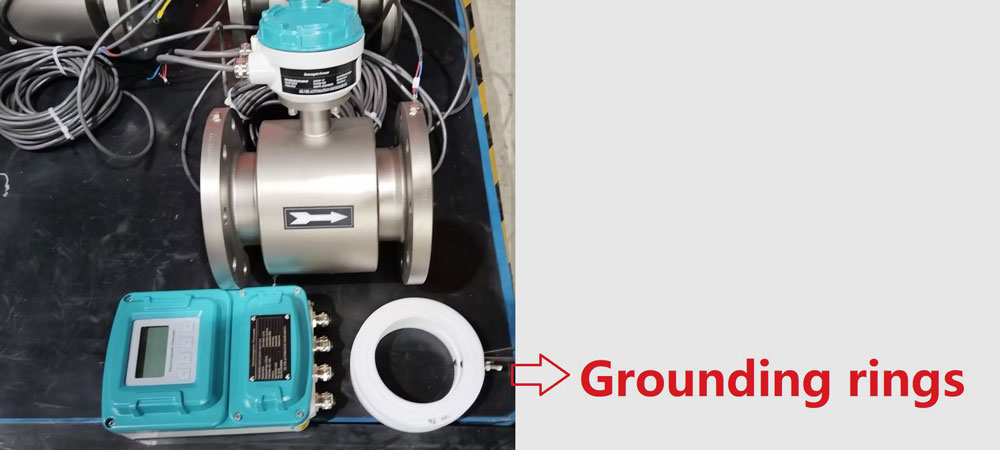 Grounding Ring Selection corrosive liquid flowmeter